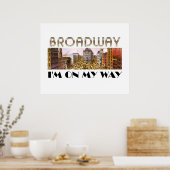 T-SHIRT Broadway Star Poster (Keuken)