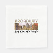 T-SHIRT Broadway Star Servetten (Voorkant)