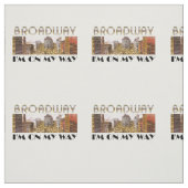 T-SHIRT Broadway Star Stof (Swatch)