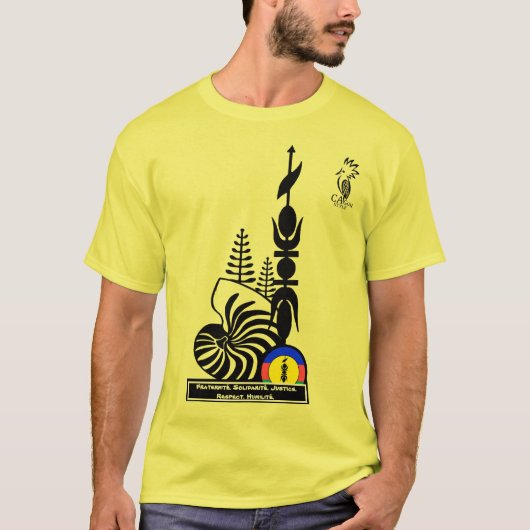 T-shirt Broederschap. Solidariteit. Rechtvaardighe (Voorkant)