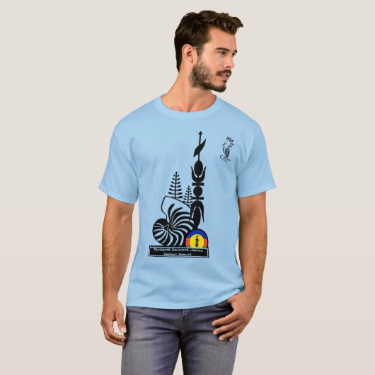 T-shirt Broederschap. Solidariteit. Rechtvaardighe (Voorkant volledig)