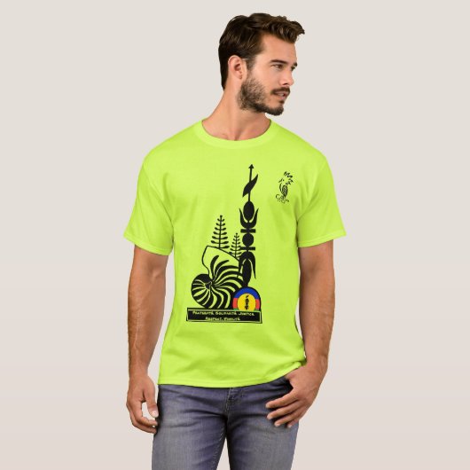 T-shirt Broederschap. Solidariteit. Rechtvaardighe (Voorkant volledig)