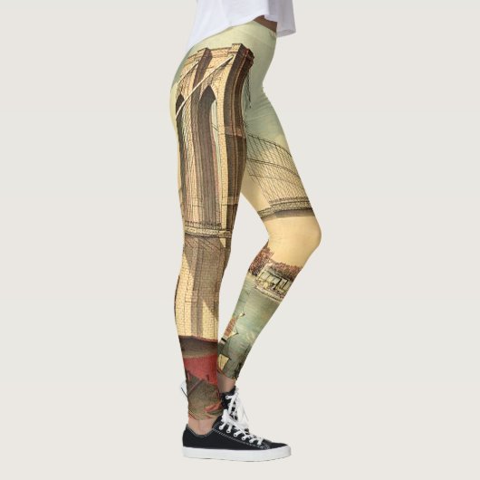 T-SHIRT Brooklyn Bridge Leggings (Rechts)