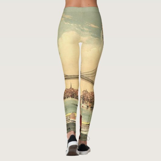 T-SHIRT Brooklyn Bridge Leggings (Achterkant)