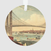 T-SHIRT Brooklyn Bridge Ornament (achterkant)