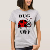 T-shirt 'Bug Off' (Voorkant)