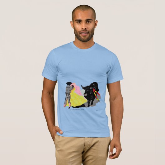 T-SHIRT : BULL FIGHTER (Voorkant volledig)
