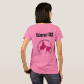 T-Shirt Cabernet CHA Army "Petite" Roos (Achterkant volledig)