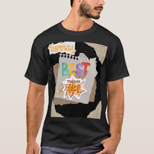 T-shirt cadeau voor de leraar (Voorkant)