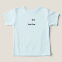 T-shirt cadeau voor grote broer of zus in een spec