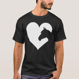 T-shirt cadeau voor paardliefhebbers voor meisjes