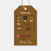 T-shirt Cadeaulabel (Achterkant)