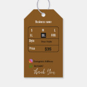 T-shirt Cadeaulabel (Achterkant)