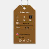 T-shirt Cadeaulabel (Achterkant)