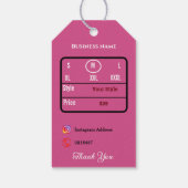 T-shirt Cadeaulabel (Achterkant)