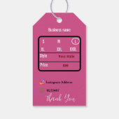 T-shirt Cadeaulabel (Achterkant)