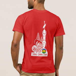 T-shirt Cagou-stijl/Tribale connectie