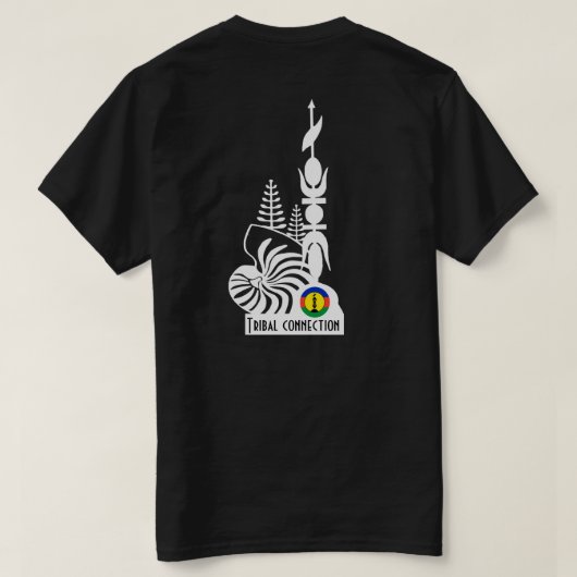 T-shirt Cagou Style/Tribal connection (Design achterkant)