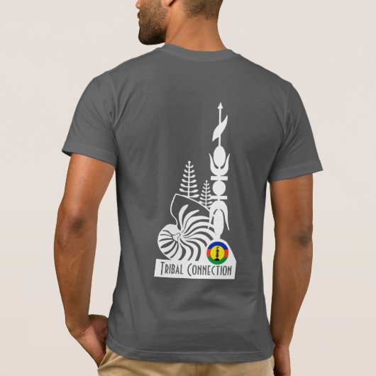T-shirt Cagou Style/Tribal connection (Achterkant)