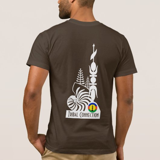 T-shirt Cagou Style/Tribal connection (Achterkant)