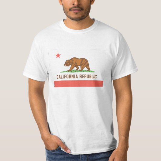 T-shirt Californië (Voorkant)