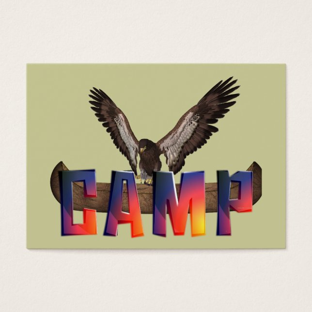 T-SHIRT Camp Visitekaartjes (Voorkant)