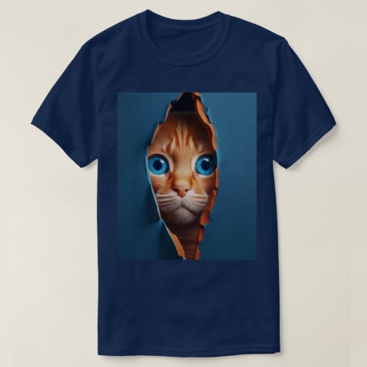 T-Shirt cat (Design voorkant)