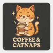 T-shirt cat sticker (Voorkant)