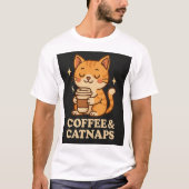 T-shirt cat sticker (Voorkant)