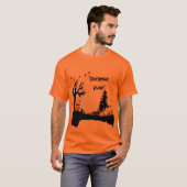 T-shirt "Cauchemar Vivant" - horrorstijl (Voorkant volledig)