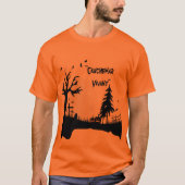 T-shirt "Cauchemar Vivant" - horrorstijl (Voorkant)