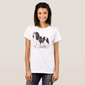 T Shirt: cavalier koning charles spaniel T-shirt (Voorkant volledig)