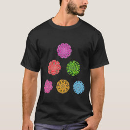 T-Shirt Chakra piramide remastered