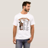 T-shirt Charles Dickens Reading Tour (Voorkant volledig)