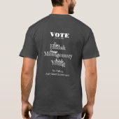 T-shirt CHB Dems Hudak Montgomery Young (Achterkant)