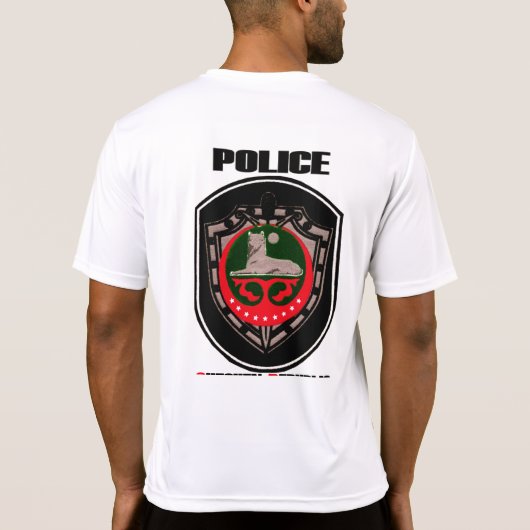 T-shirt Chechen Police (Achterkant)