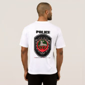 T-shirt Chechen Police (Achterkant volledig)