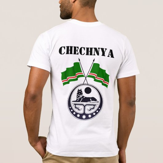T-Shirt ChechnyaGerb (Achterkant)