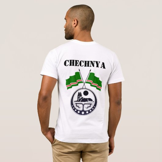 T-Shirt ChechnyaGerb (Achterkant volledig)