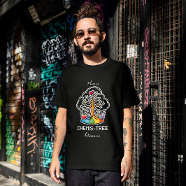 T-shirt CHEMIS-TREE between us zwarte boom