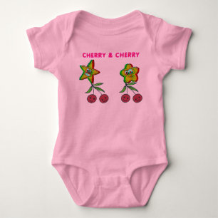 T-shirt Cherry & Cherry Baby Body