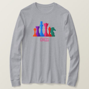 T-Shirt Chess, voor vrouwen