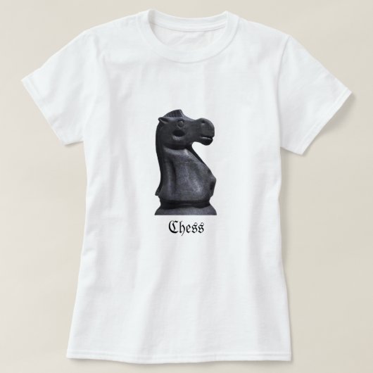 T-Shirt Chess, voor vrouwen (Design voorkant)
