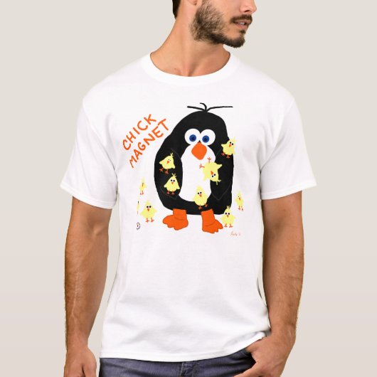 T-Shirt - Chick Magnet (Voorkant)
