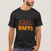 T-shirt chillen (Voorkant)