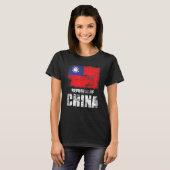 T-shirt Chinese vlag Chinese vlag (Voorkant volledig)