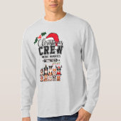 T-shirt Christmas Crew Mannen (Voorkant)