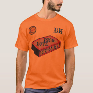 T-SHIRT "CIGAR" van MANNEN RICH LOVE