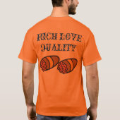 T-SHIRT "CIGAR" van MANNEN RICH LOVE (Achterkant)