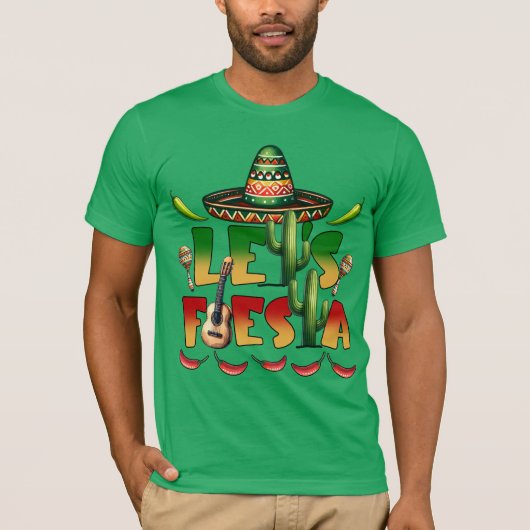 T-Shirt-Cinco De Mayo T-Shirt (Voorkant)